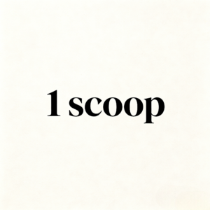 1 more scoop