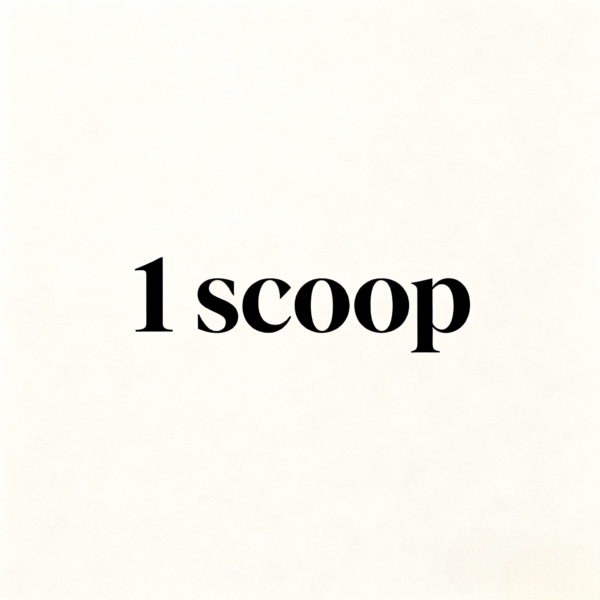 1 more scoop