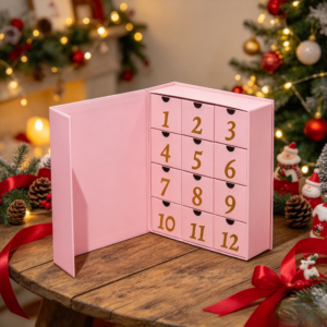 12-Compartment Christmas Mini Perfume Advent Calendar 12pcs